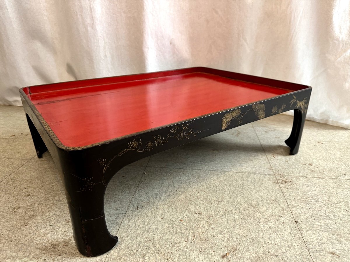 Chinese Lacquer Tea Table