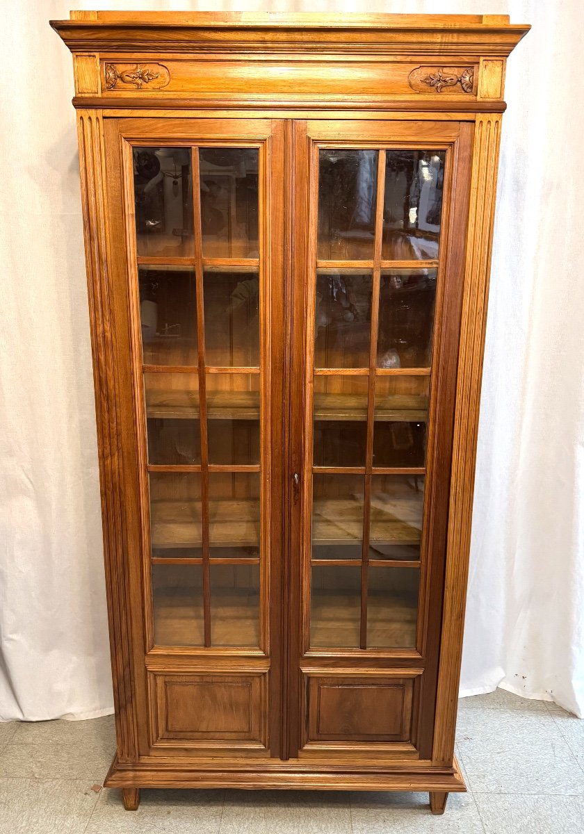 Small Walnut Bookcase