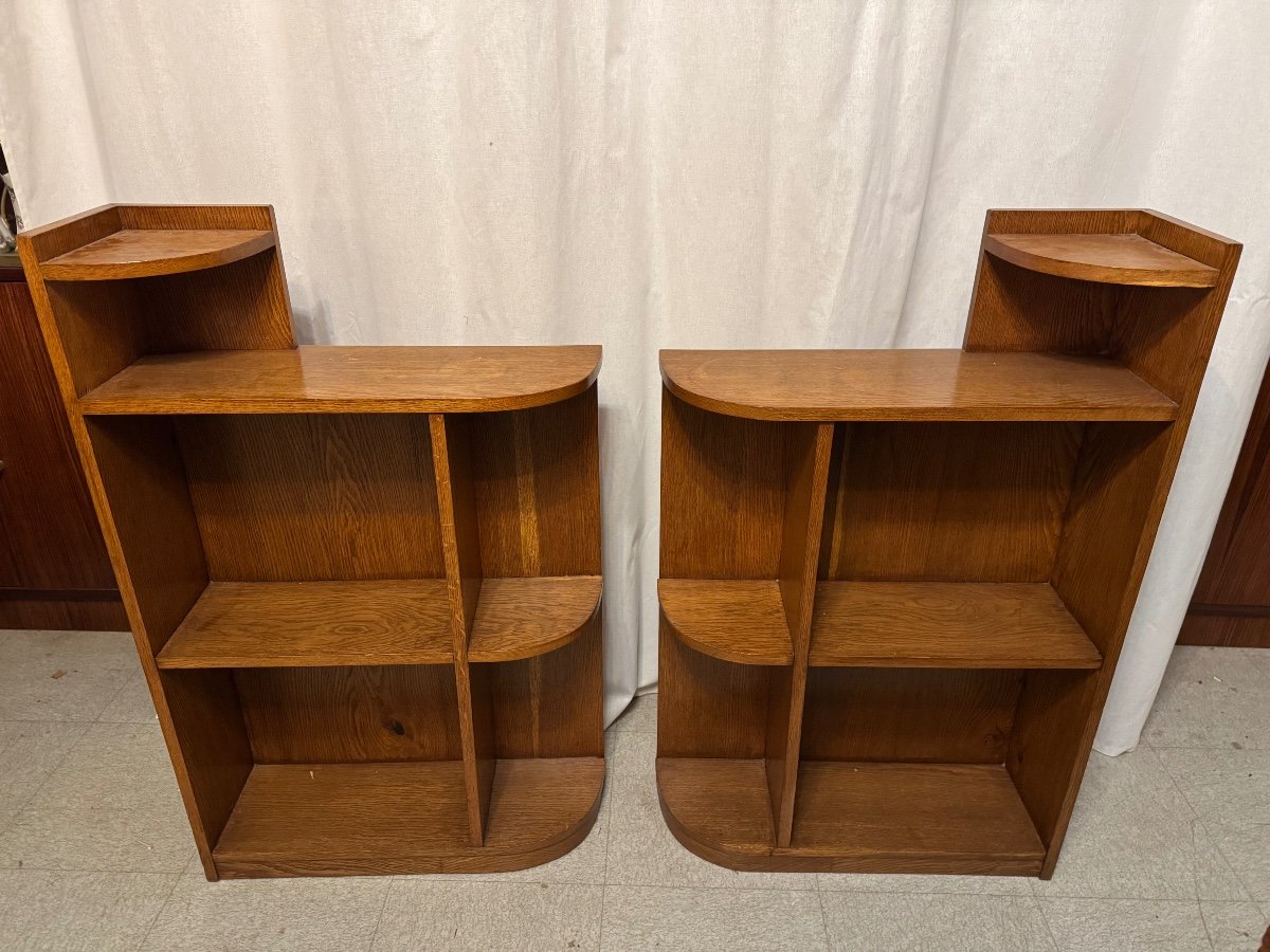 Pair Of Art Deco Period Bibus-photo-5