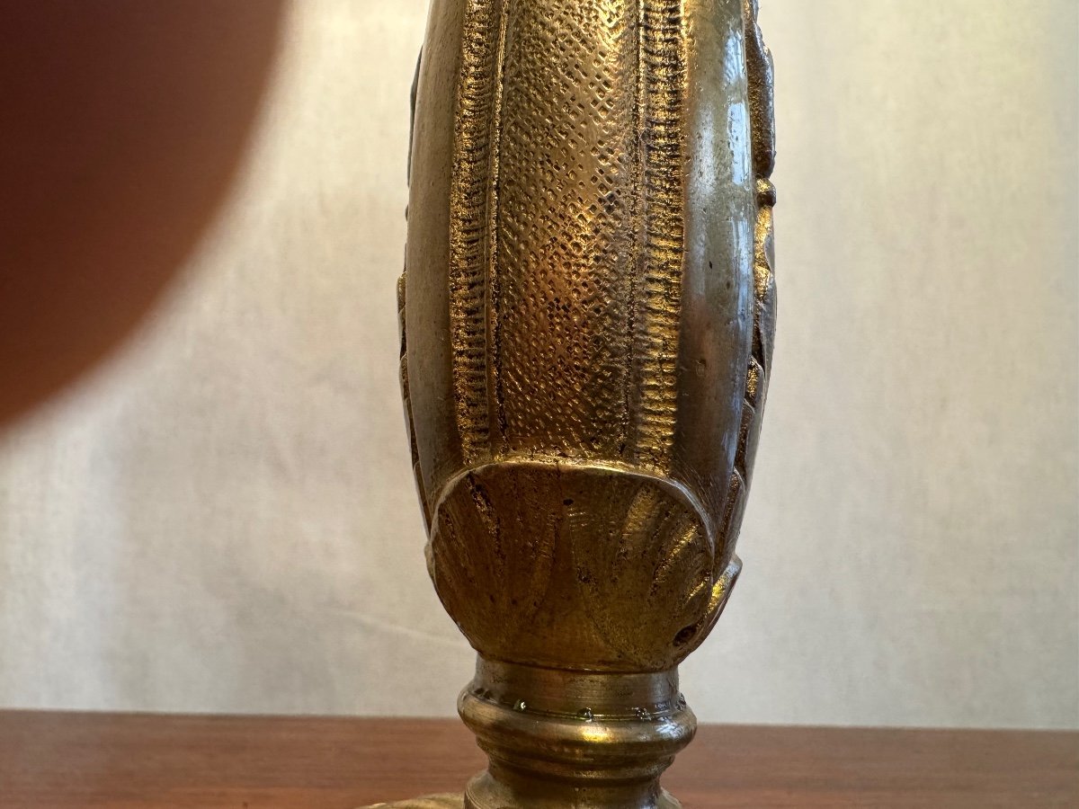 Art Deco Bronze Lamp-photo-5