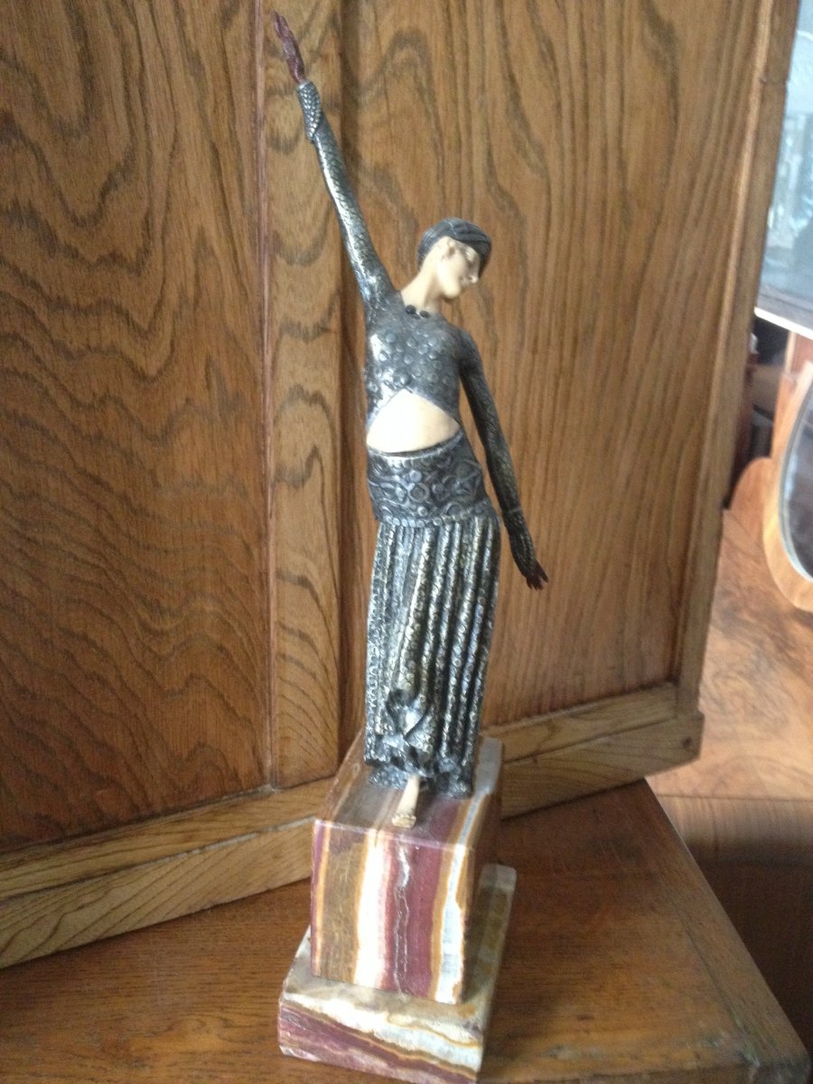 Art Deco Period Statue-photo-5