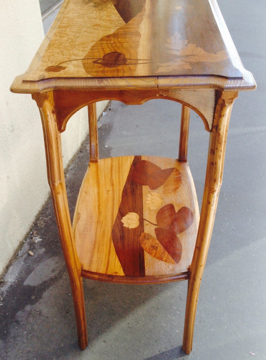 Art Nouveau Period Side Table-photo-2