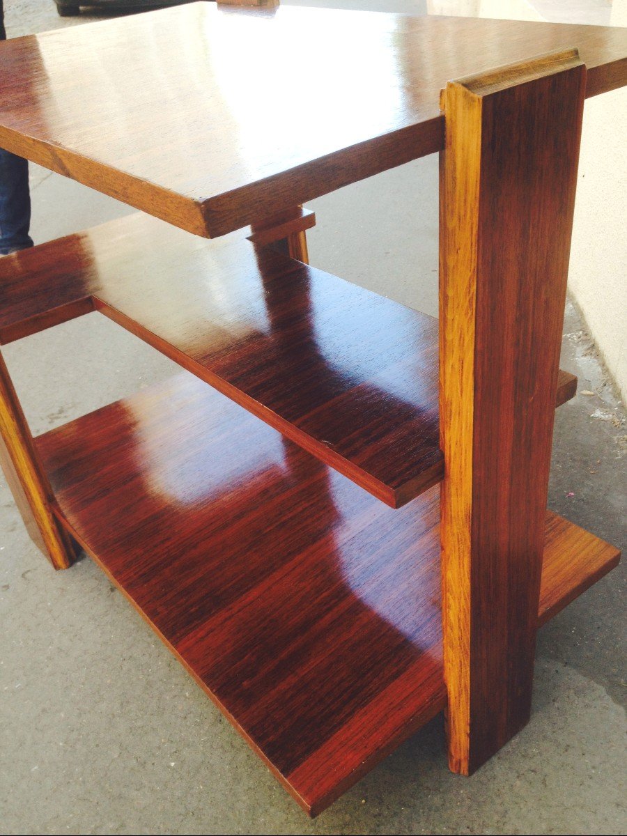 Art Deco Period Pedestal Table-photo-2