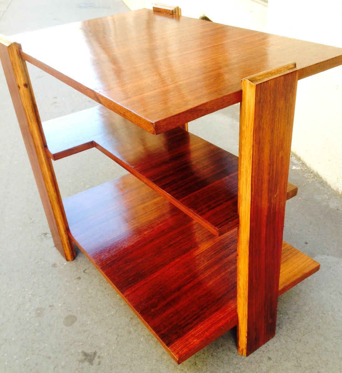 Art Deco Period Pedestal Table-photo-3