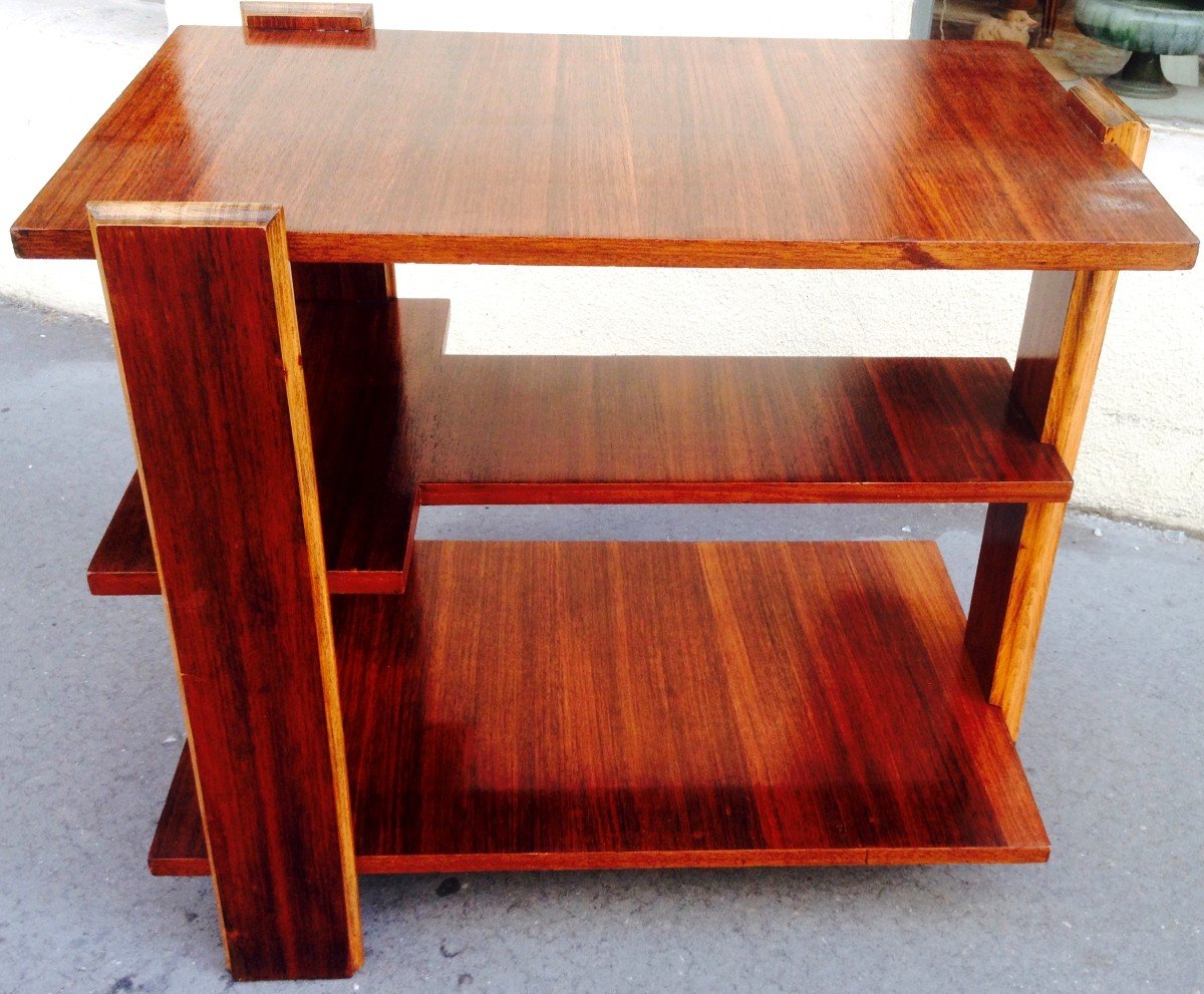 Art Deco Period Pedestal Table-photo-5