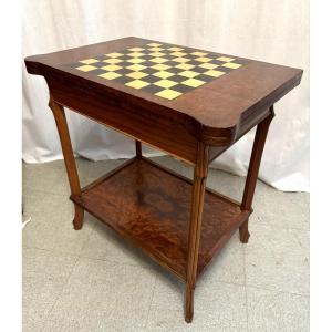 Art Nouveau Period Game Table