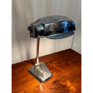 Art Deco Period Chrome Lamp