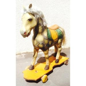 Cheval En Papier Maché 1920