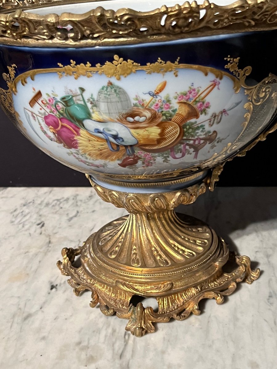 Coupe En Porcelaine De Sevres -photo-5