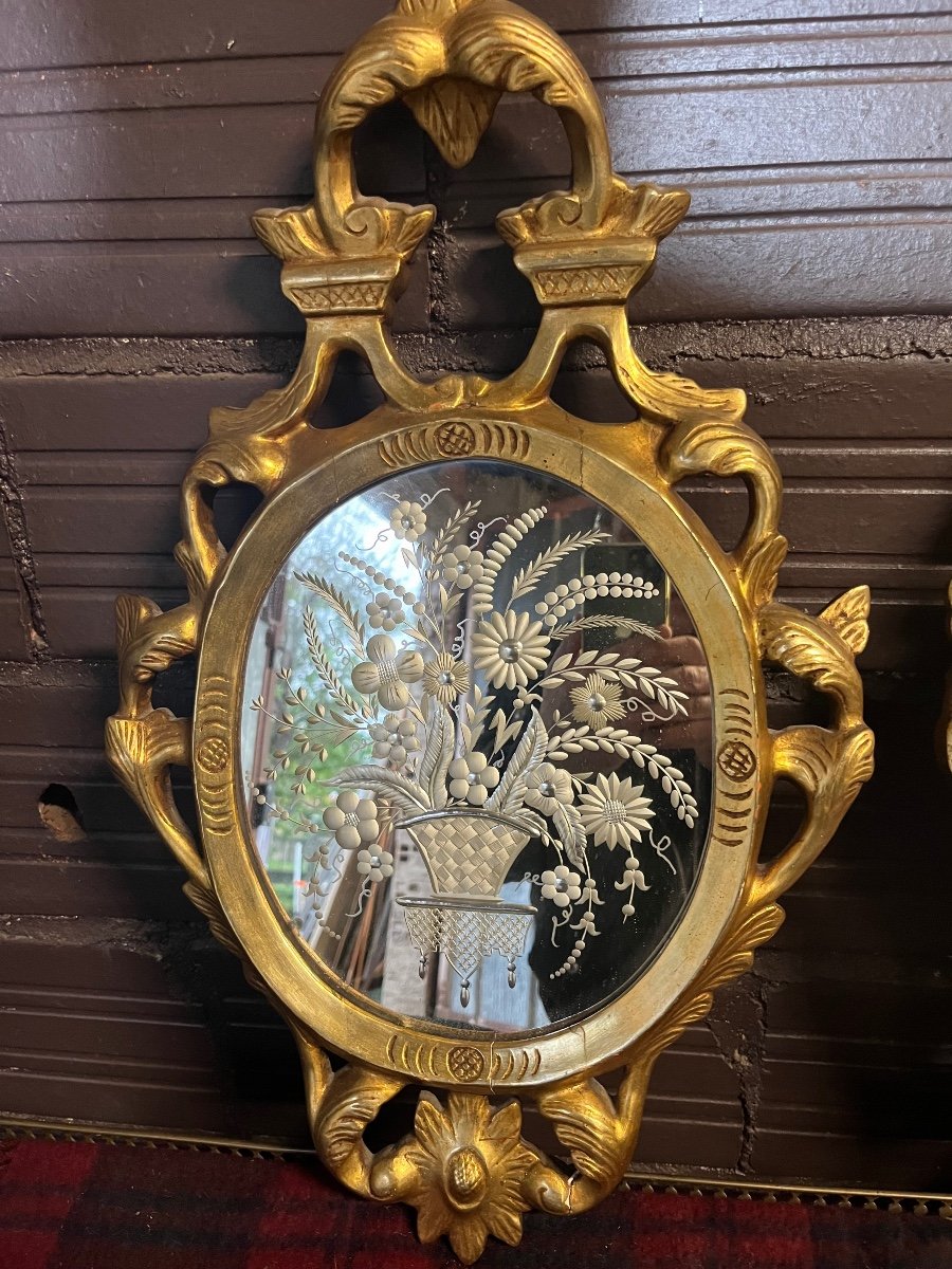 Pair Of Venetian Mirror-photo-1