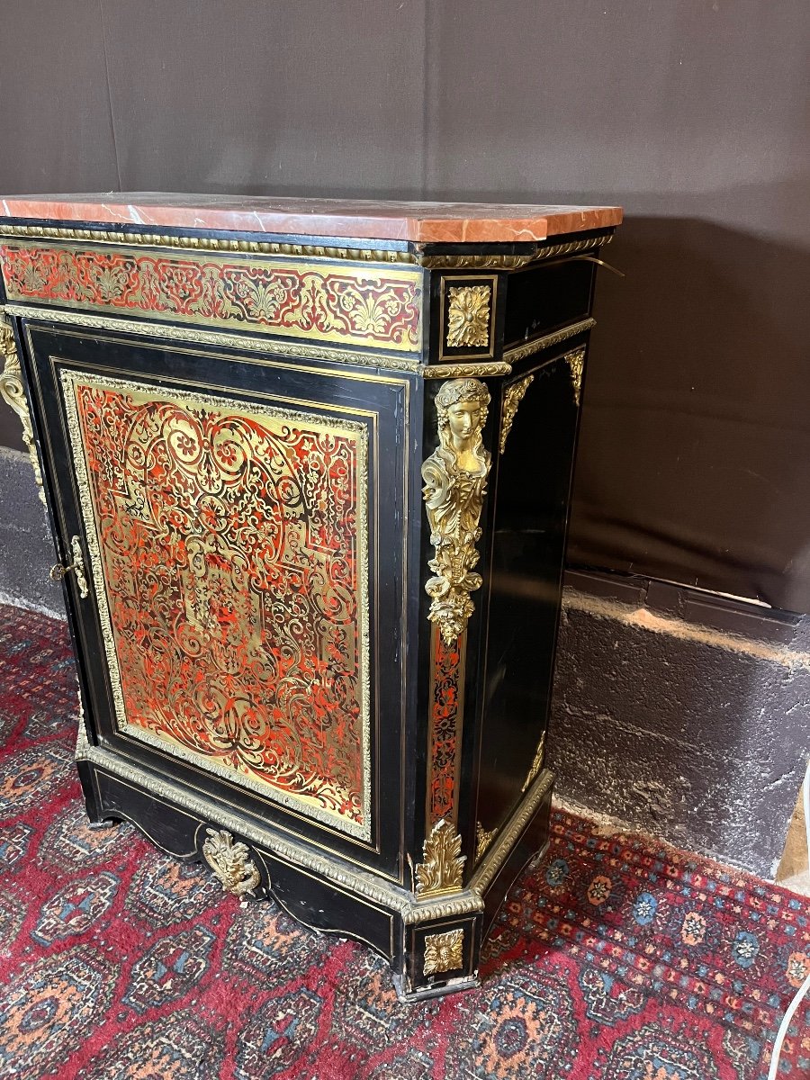 Boulle Napoleon III Sideboard -photo-2