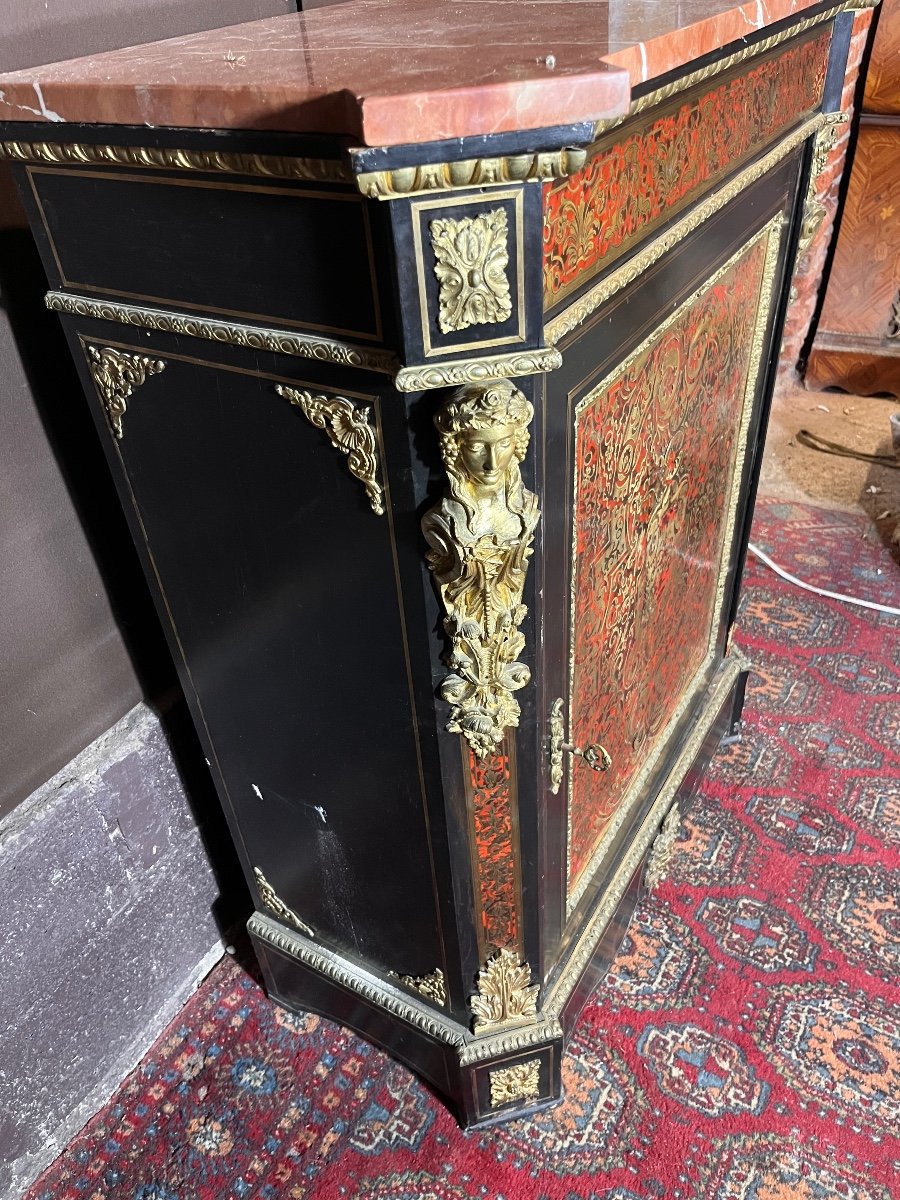 Boulle Napoleon III Sideboard -photo-1