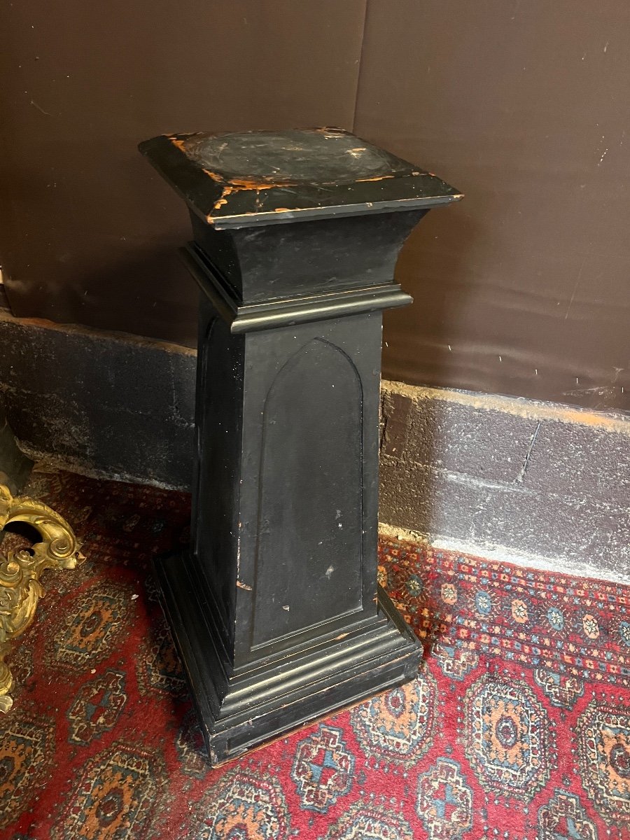 Important Cast Iron Torchiere From Val d'Osne-photo-6