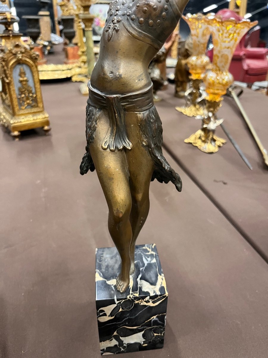 Danseuse Orientale En Bronze De Henry  Fugere-photo-3