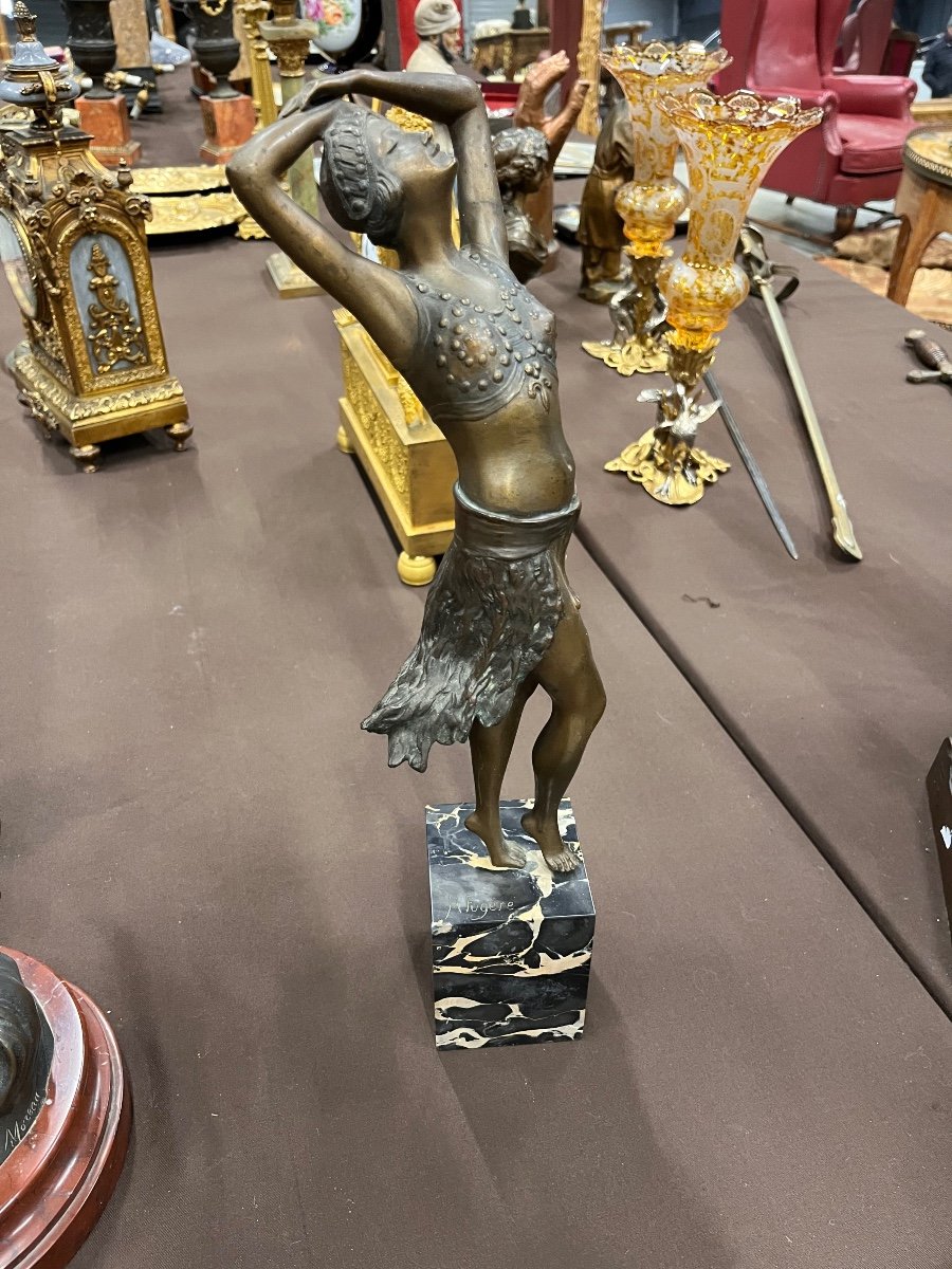 Danseuse Orientale En Bronze De Henry  Fugere-photo-1