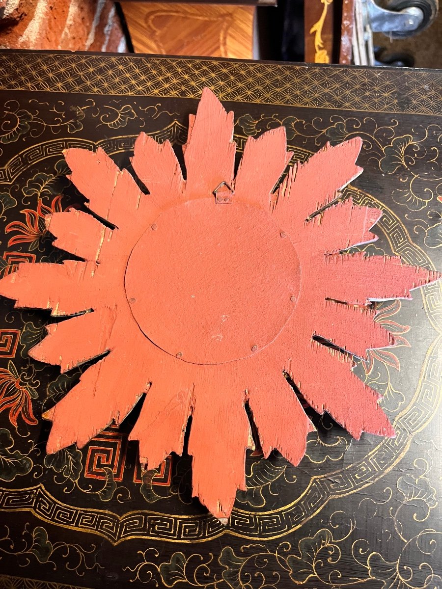 Miniature Sun Mirror. Diameter 27cm-photo-4