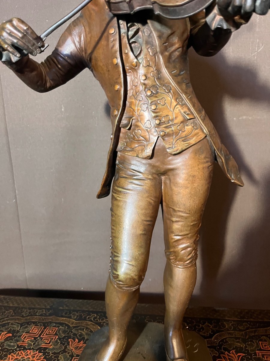 Geoges Gueyton Bronze Mozart-photo-3