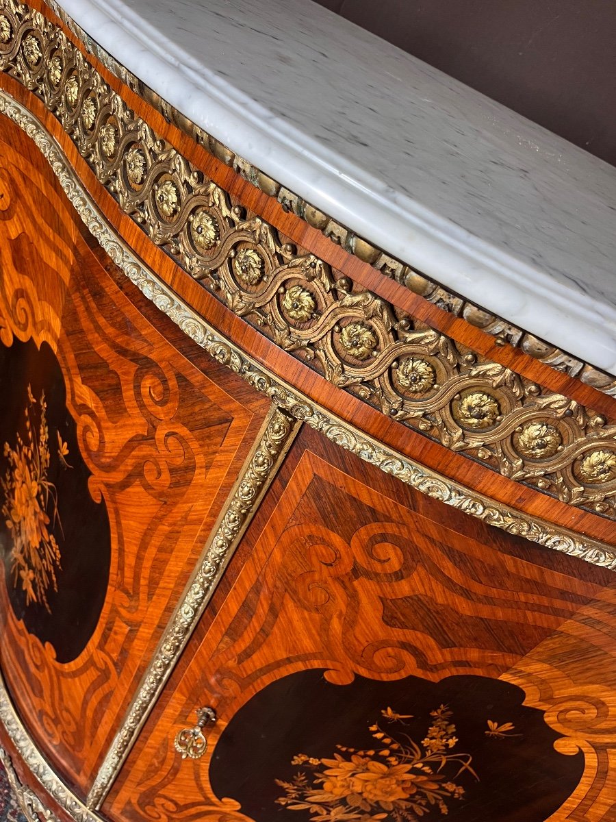 Napoleon III Period Marquetry Furniture -photo-4