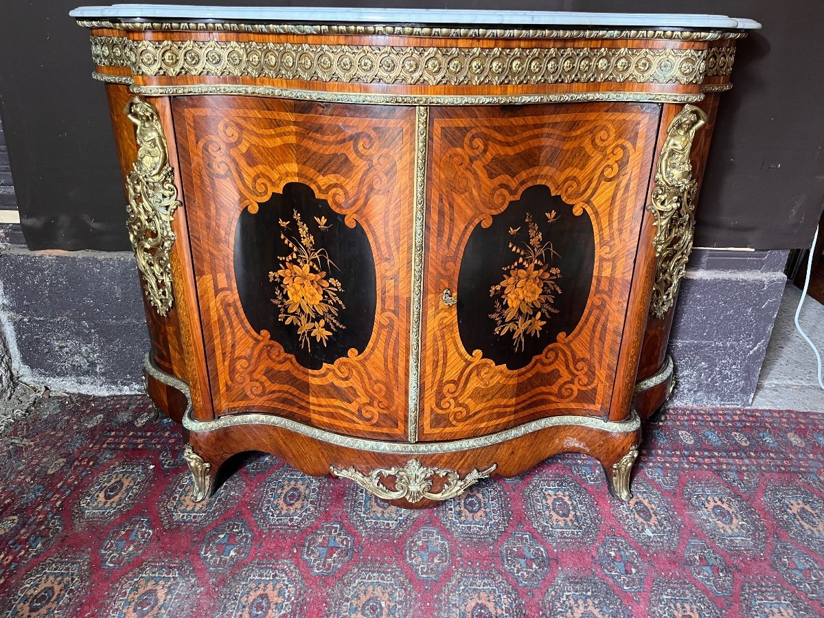 Napoleon III Period Marquetry Furniture 