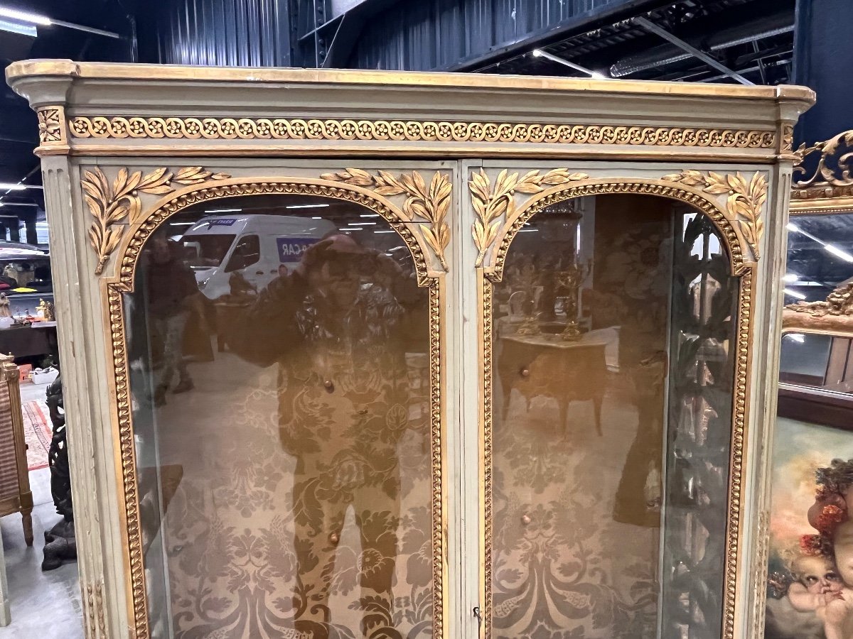 Louis XVI Style Display Case 19th Century -photo-4