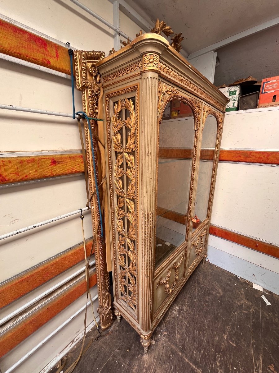 Louis XVI Style Display Case 19th Century -photo-7