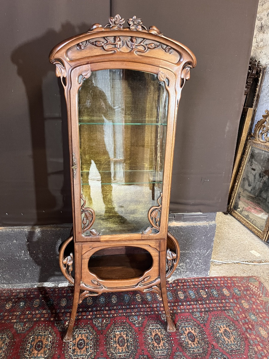 Art Nouveau Display Case, Nancy School -photo-2