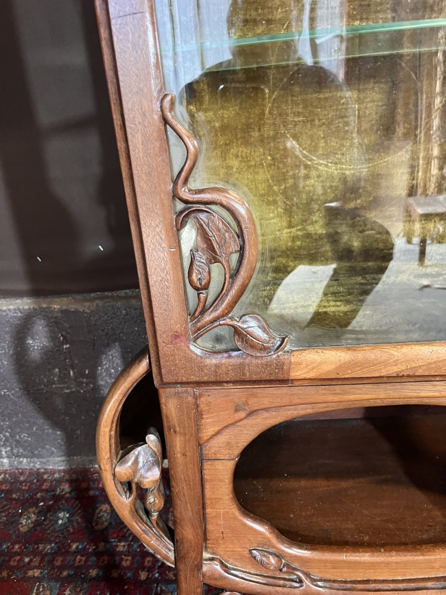 Art Nouveau Display Case, Nancy School -photo-1