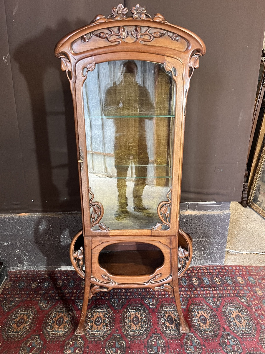 Art Nouveau Display Case, Nancy School -photo-4