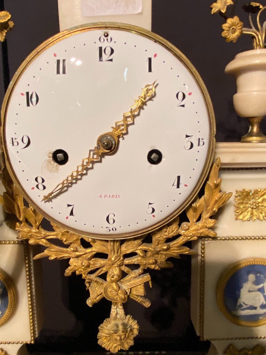 Louis XVI Portico Clock-photo-3