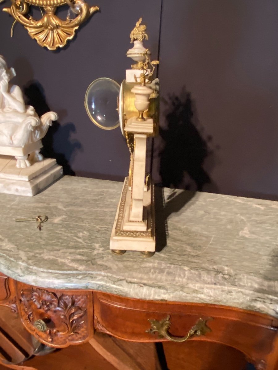 Pendule Portique Louis XVI -photo-3