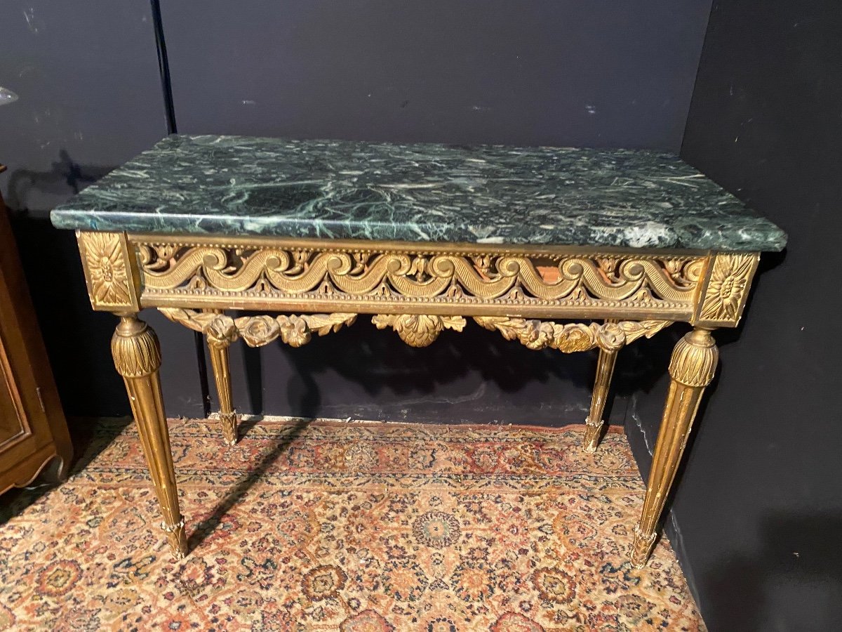 Louis XVI Four Feet Console