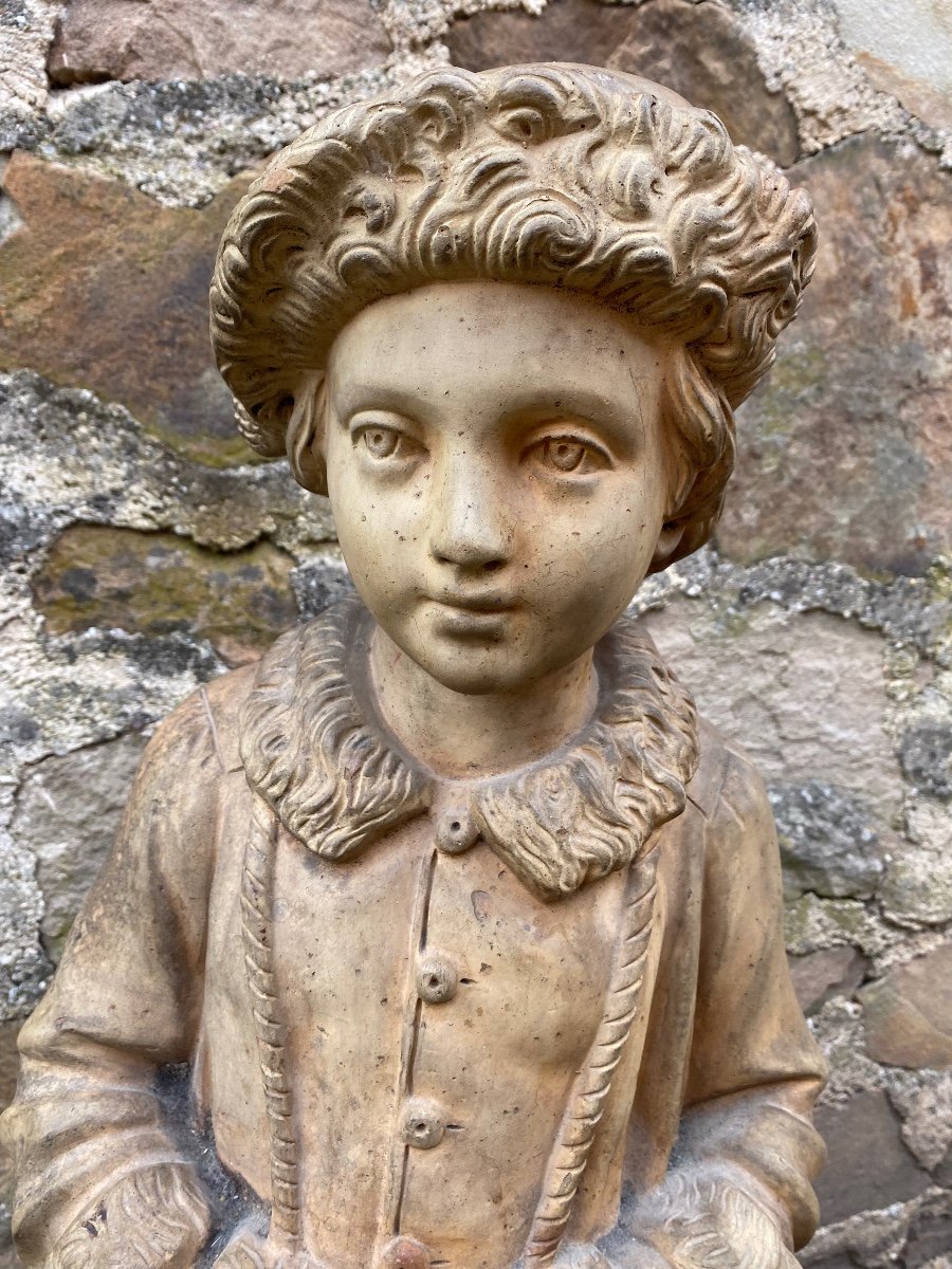 Young Girl In Terracotta-photo-2