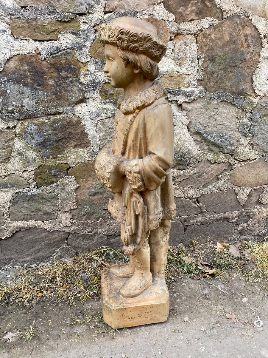 Young Girl In Terracotta-photo-3