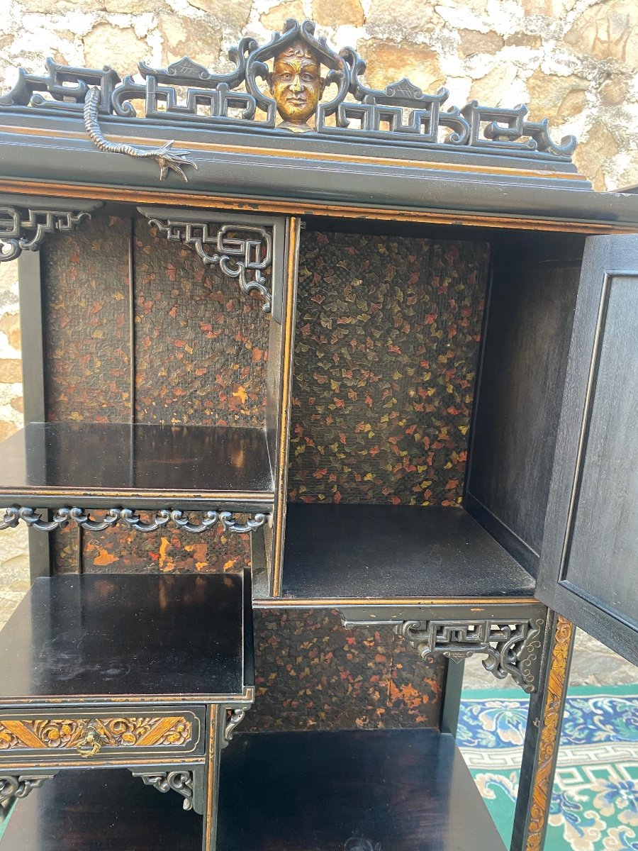 Pair Of Chinese Furniture In The Spirit Of Gabriel Viardot-photo-6