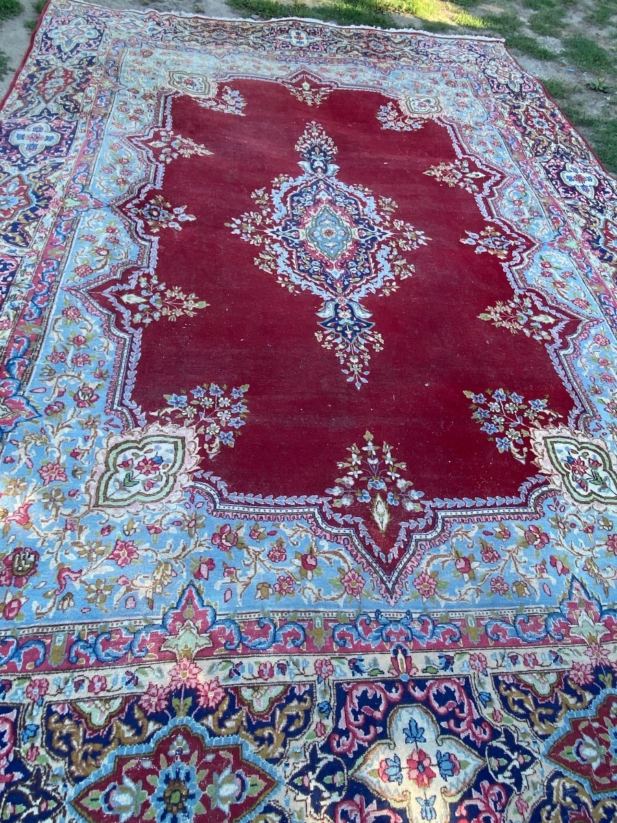 Important Handmade Carpet (424/289)-photo-3