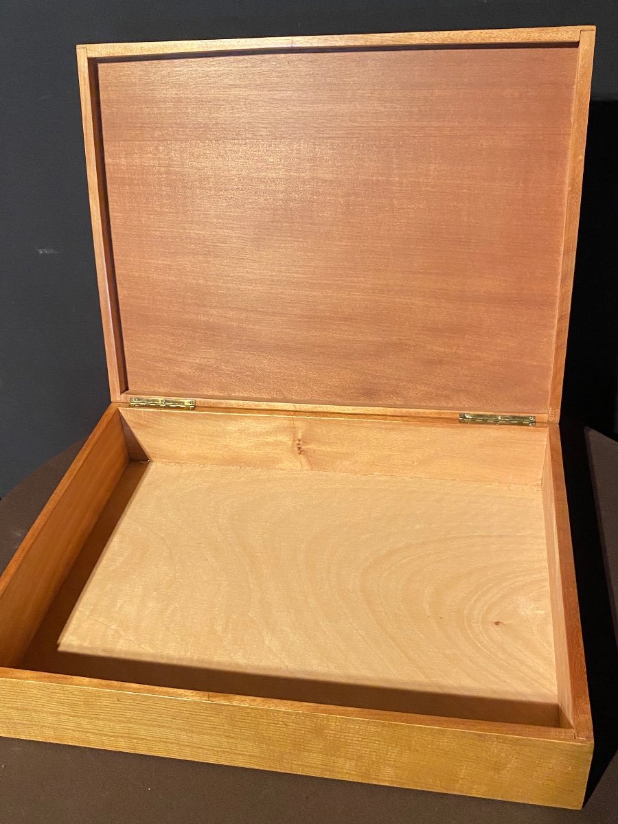 1950s Marquetry Box-photo-3