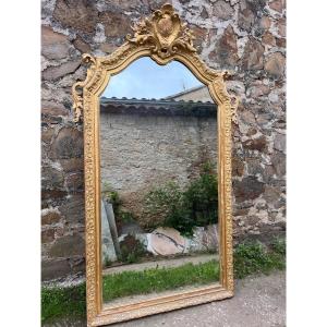 Important Regency Style Mirror (218/125cm)