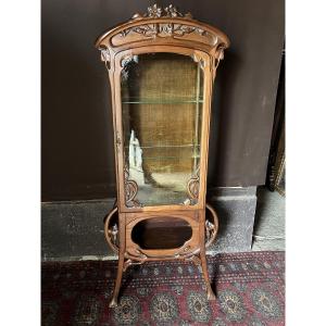 Art Nouveau Display Case, Nancy School 