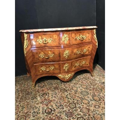 Louis XV Style Chest Of Drawers