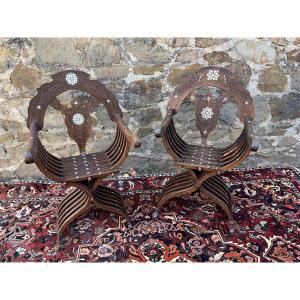 Pair Of Syrian Armchairs