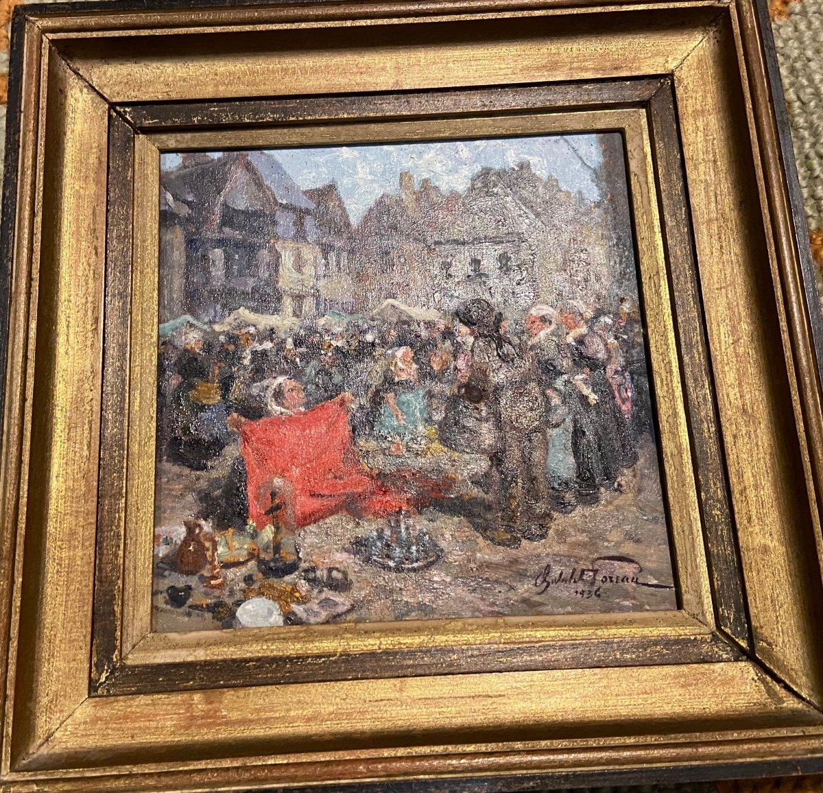 La Brocante En Bretagne Oswald Poreau 1936