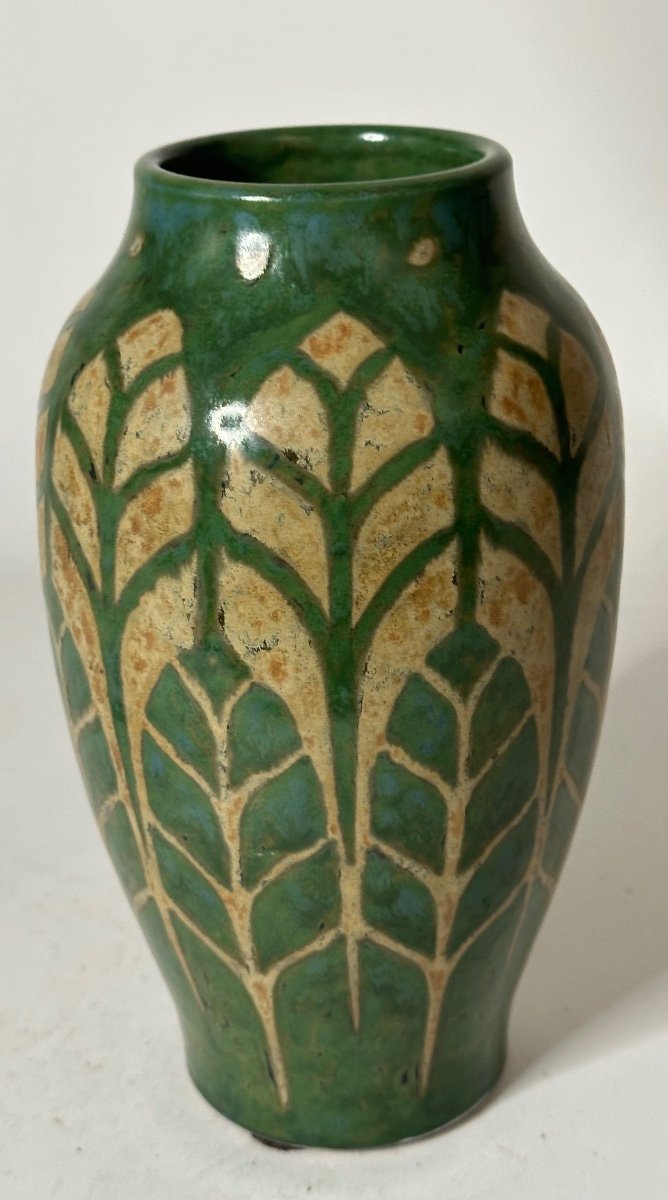 Keramis Stoneware Vase Foliage Decor -photo-2