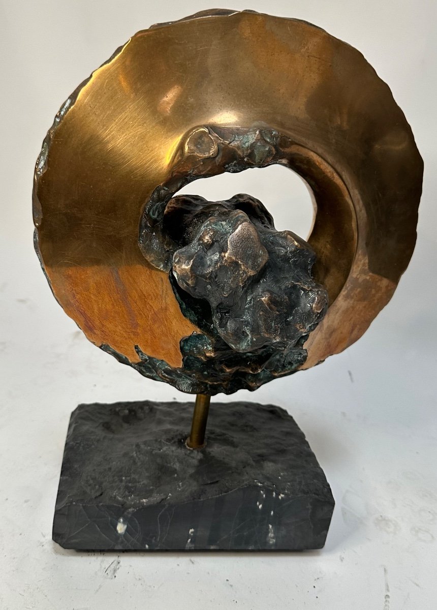 Sculpture en Bronze  Spéciale Pour Le Restaurant La Truffe Noire Bruxelles 1991 n°1/50
