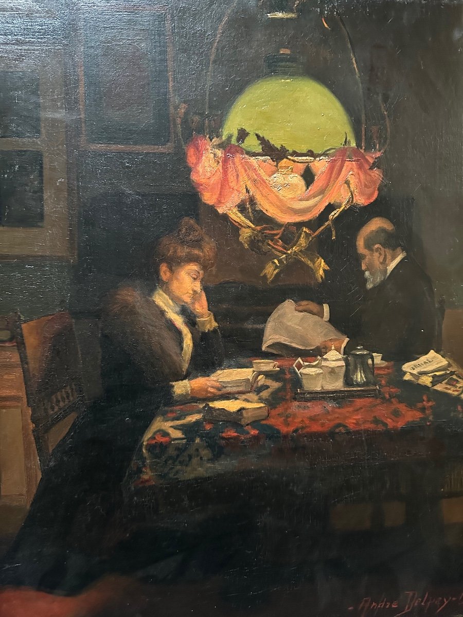 La Lecture De André Delpey 1906