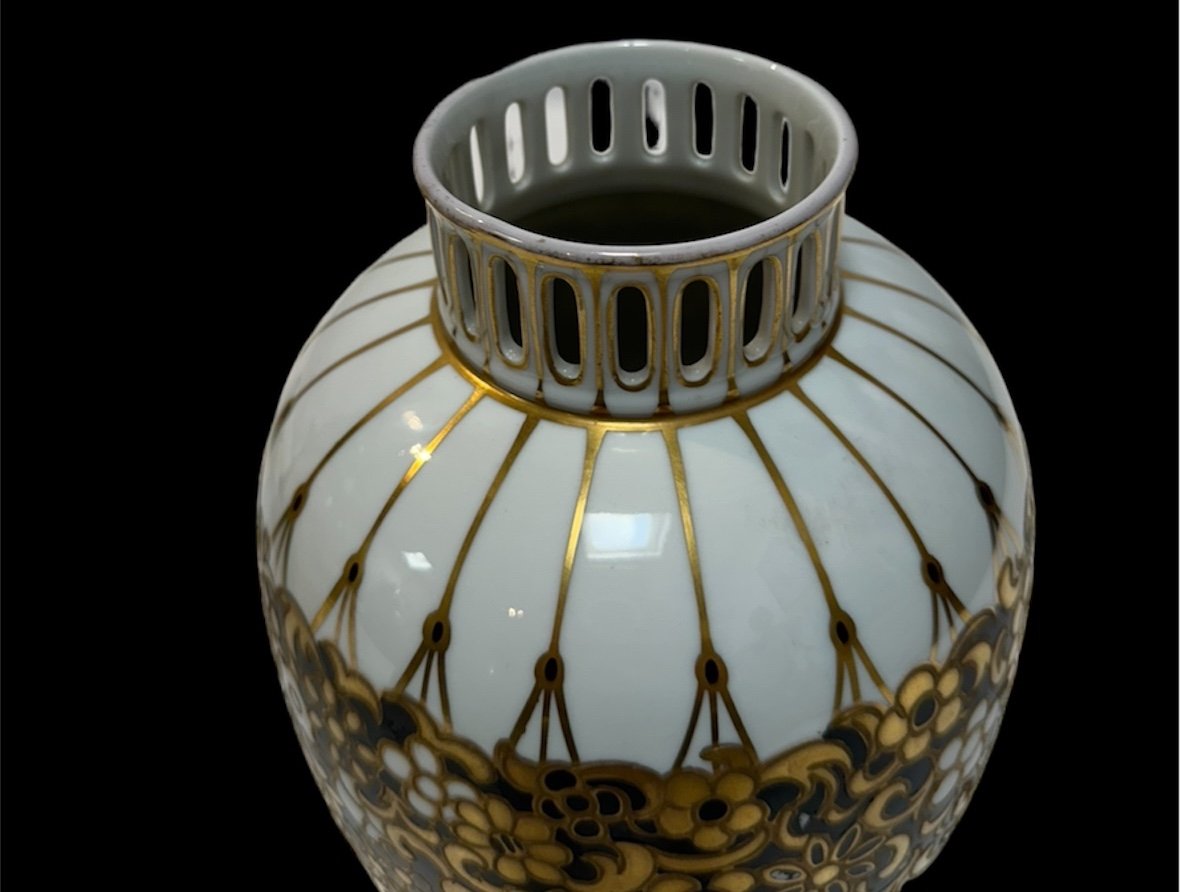 Art Deco Vase From Rosenthal Porcelain -photo-3