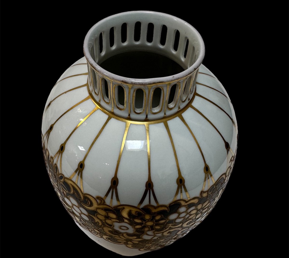 Art Deco Vase From Rosenthal Porcelain -photo-4