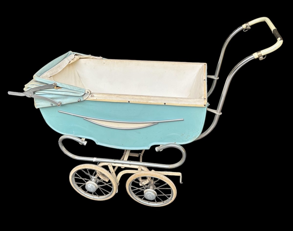 Doll Stroller Circa 1950-photo-4