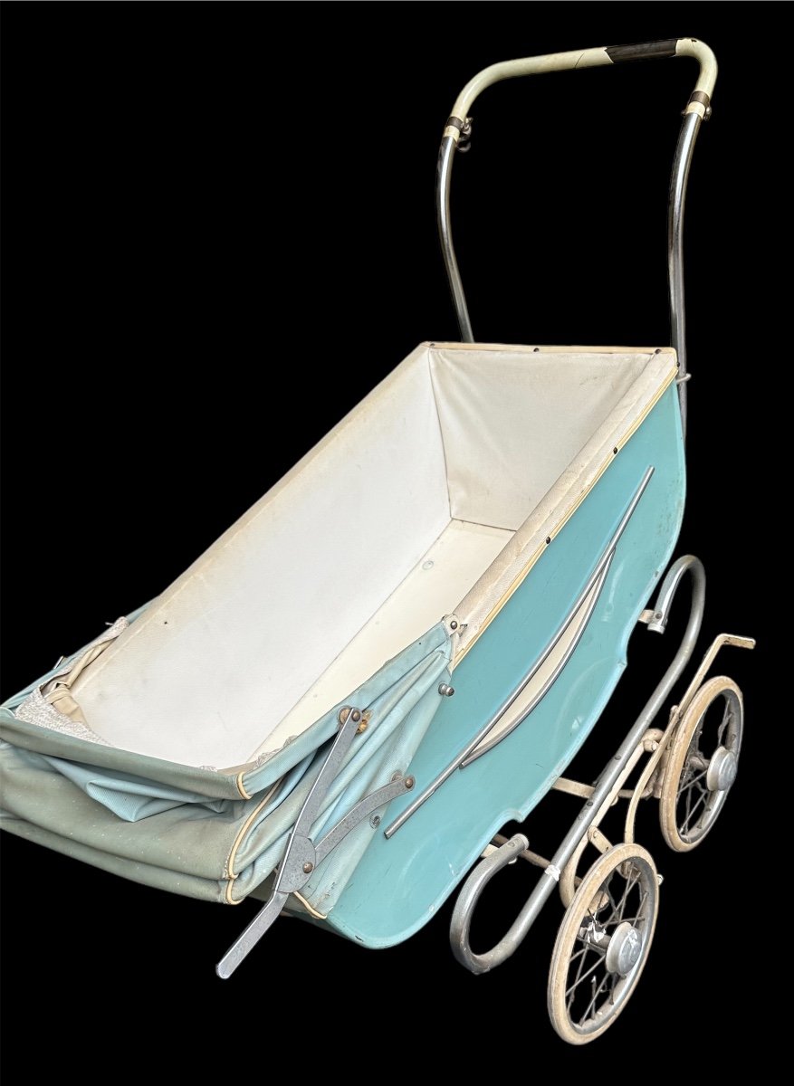 Doll Stroller Circa 1950-photo-1