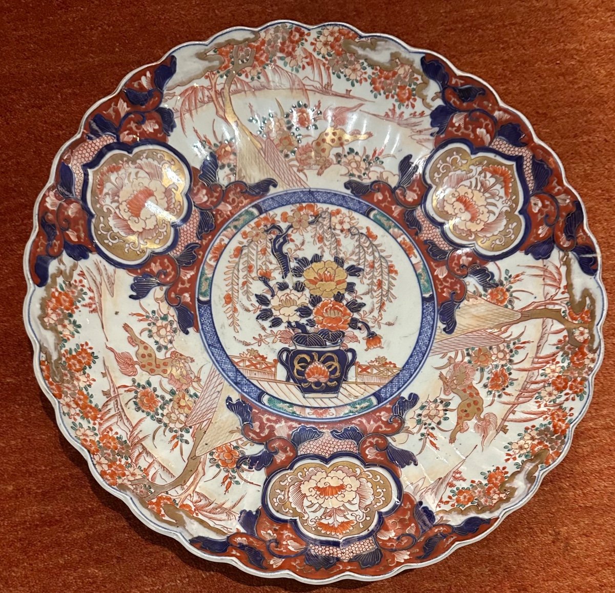 Grand Plat Japon Imari 19e