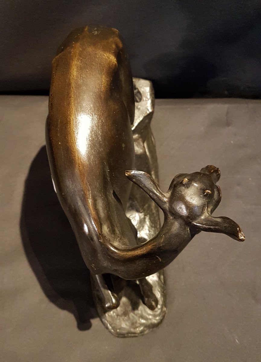 Biche, Bronze - Irénée Rochard-photo-1